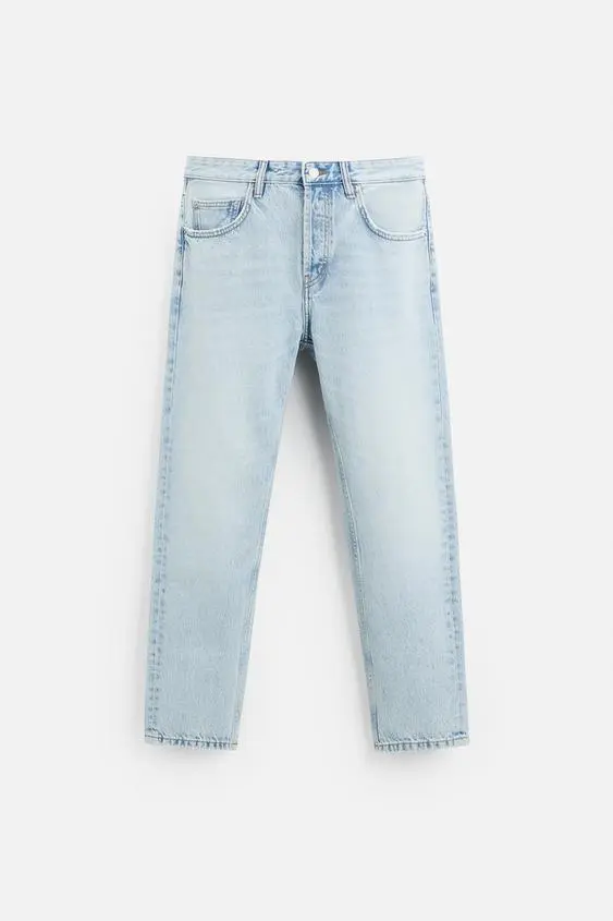 SLIM CROPPED FIT JEANS